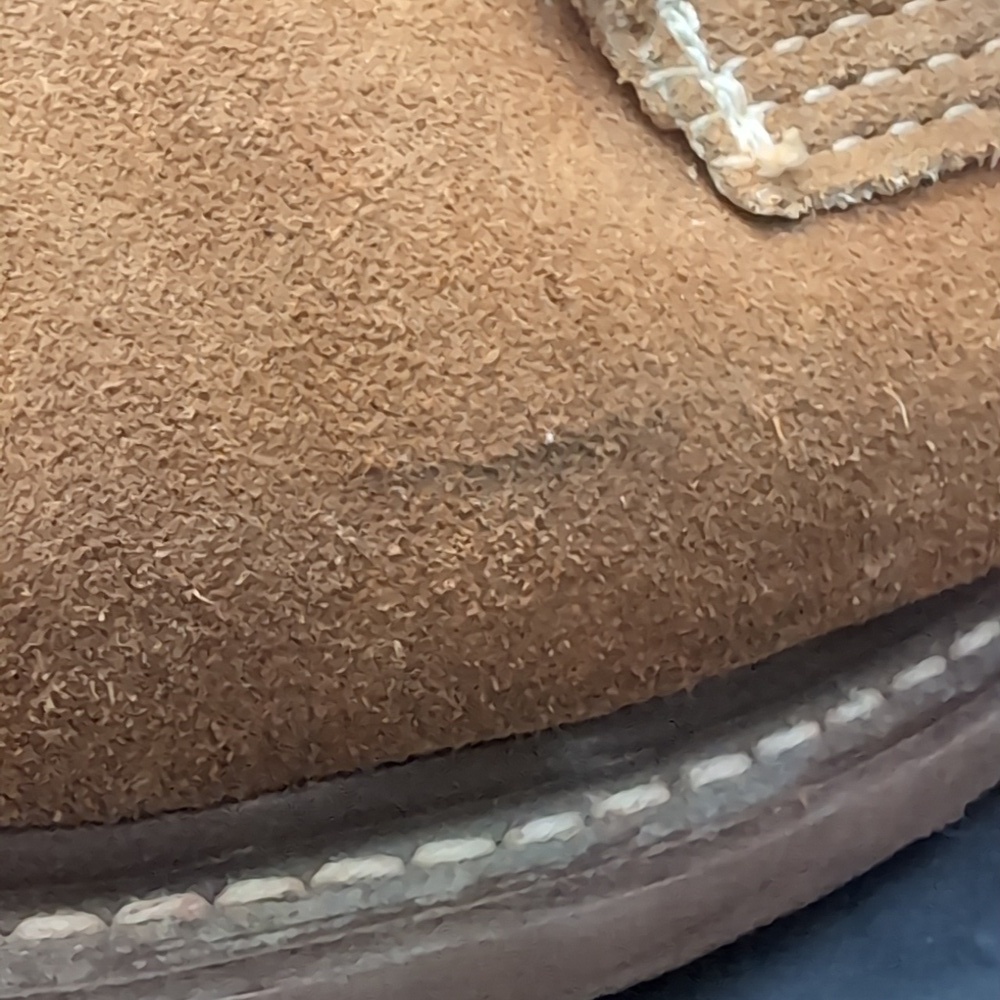 Honchos Split Leather Upper Tan Steel Toe Work Boots,8.5 E. - Picture 11 of 13